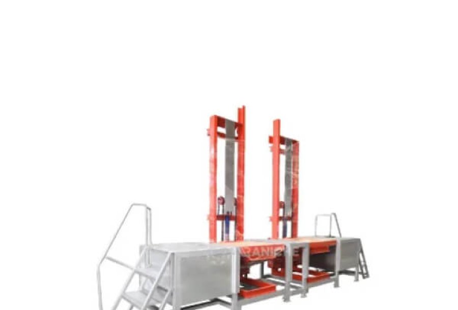 Hydraulic-lifting Crate Unloading System 2