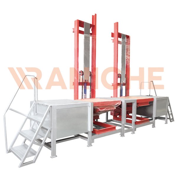 Hydraulic-lifting Crate Unloading System
