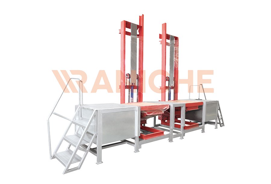 Hydraulic-lifting Crate Unloading System
