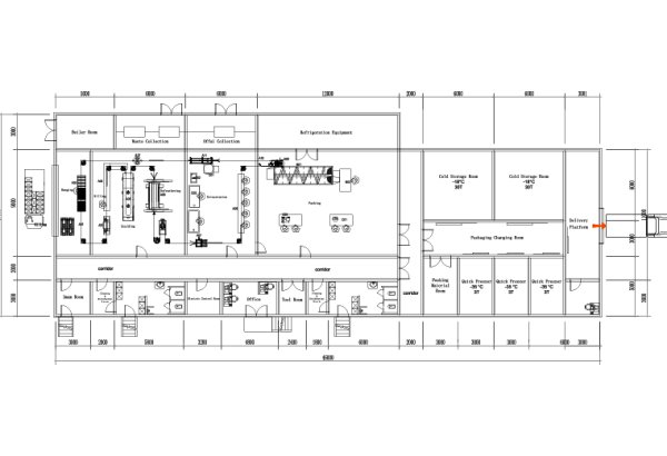500 BPH Complete Chicken Slaughterhouse Design Solution