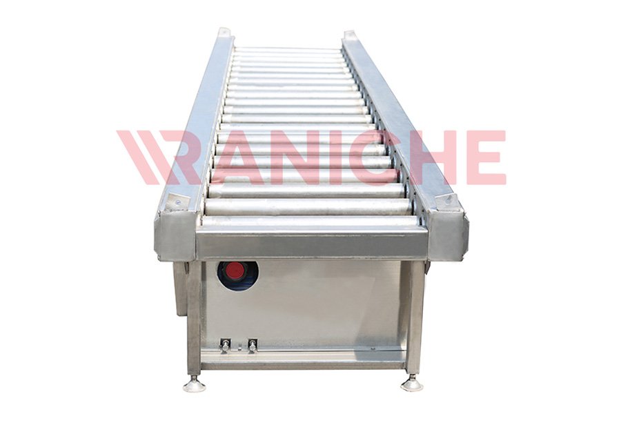 Free-Roller Type Crate Conveyor