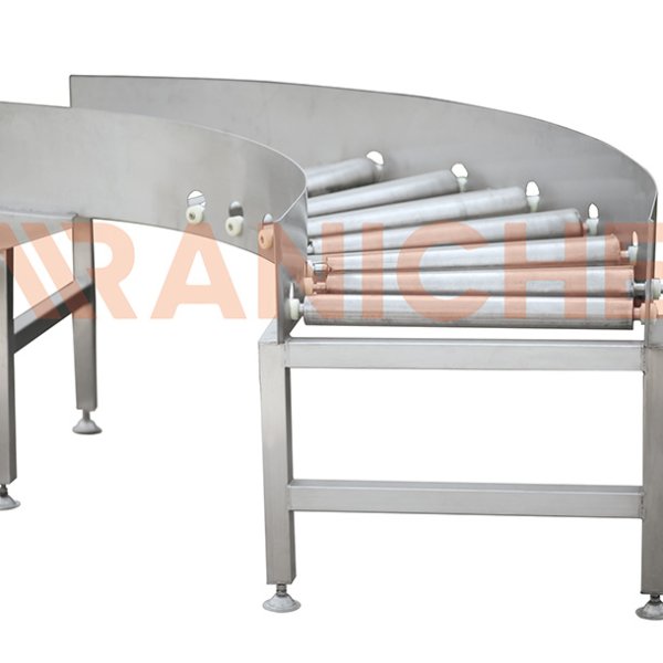 Free-Roller Type Crate Corner Conveyor