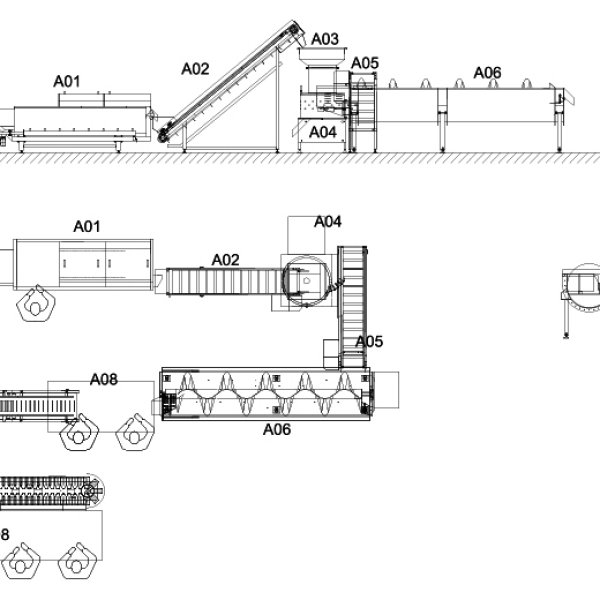400 KG/H Chicken Feet Processing Solution