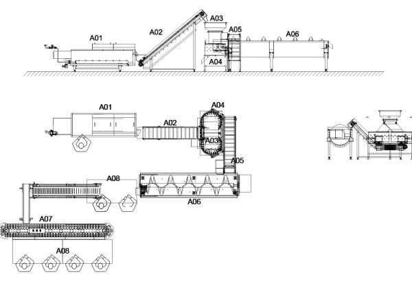 800 KG/H Chicken Feet Processing Solution