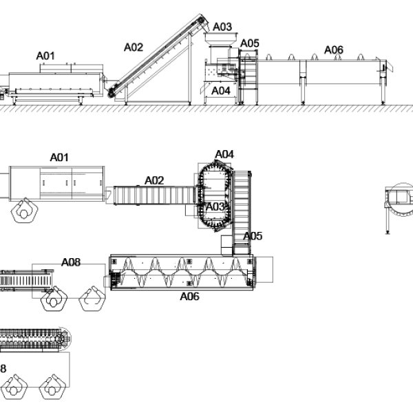 800 KG/H Chicken Feet Processing Solution
