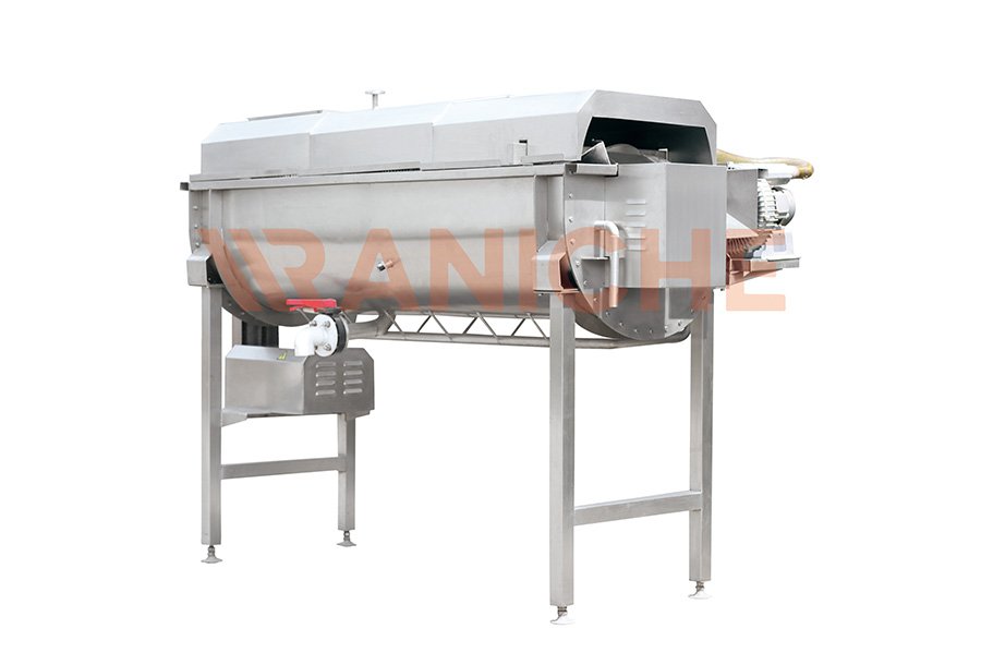 Spiral Automatic Chicken Feet Hot Scalding Machine
