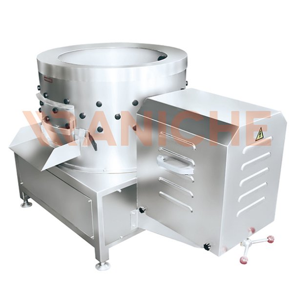 Single-Barrel Horizontal Automatic Chicken Feet Peeling Machine