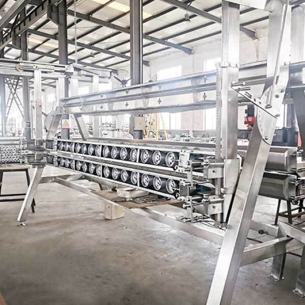 Indonesia 2000 BPH Chicken Slaughtering Line with Pre-Chilling System