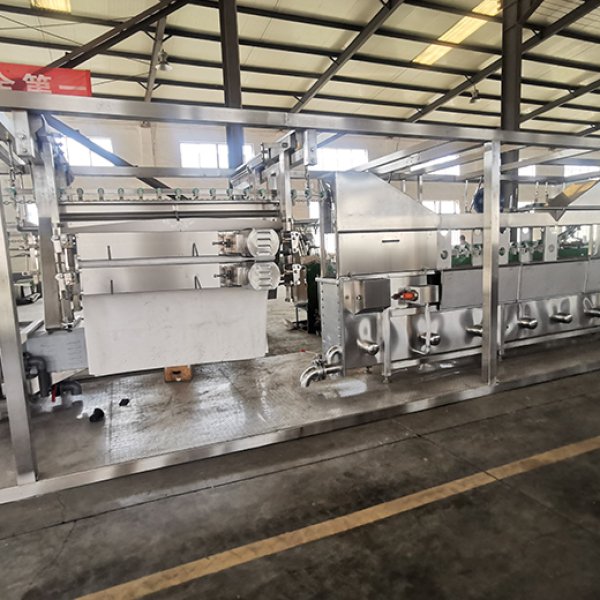 Nigeria 500 BPH Compact Chicken Slaughter Line for Small Poultry Farms