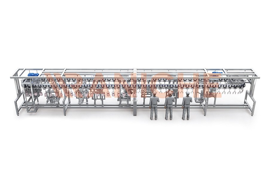 Broiler Chicken Cutting Line