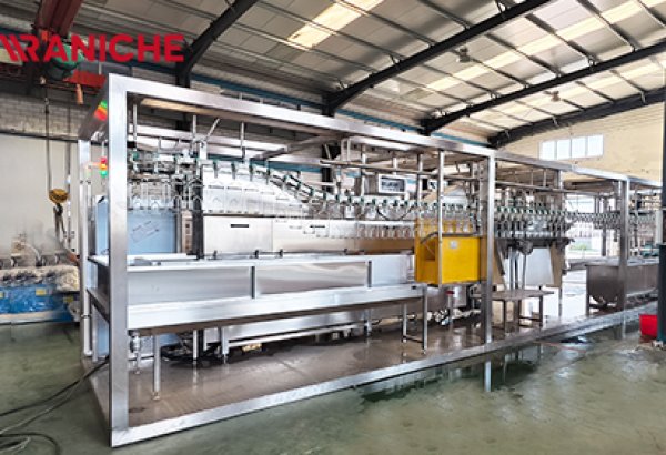 Uganda 300-800 BPH Compact Poultry Slaughter Line Solution